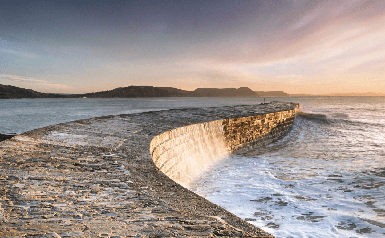 The Cobb in Lyme Regis